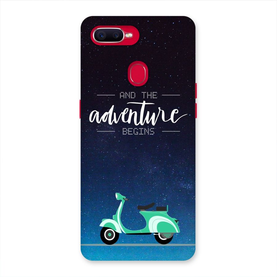 Adventure Scooter Back Case for Oppo F9 Pro