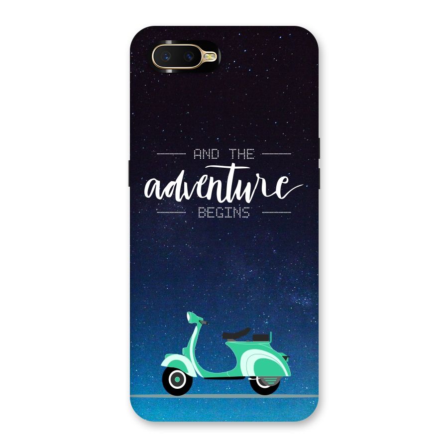 Adventure Scooter Back Case for Oppo K1