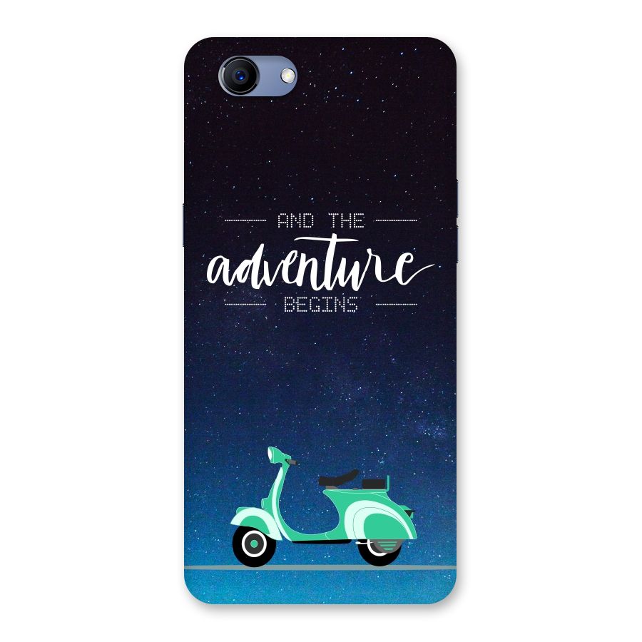 Adventure Scooter Back Case for Oppo Realme 1