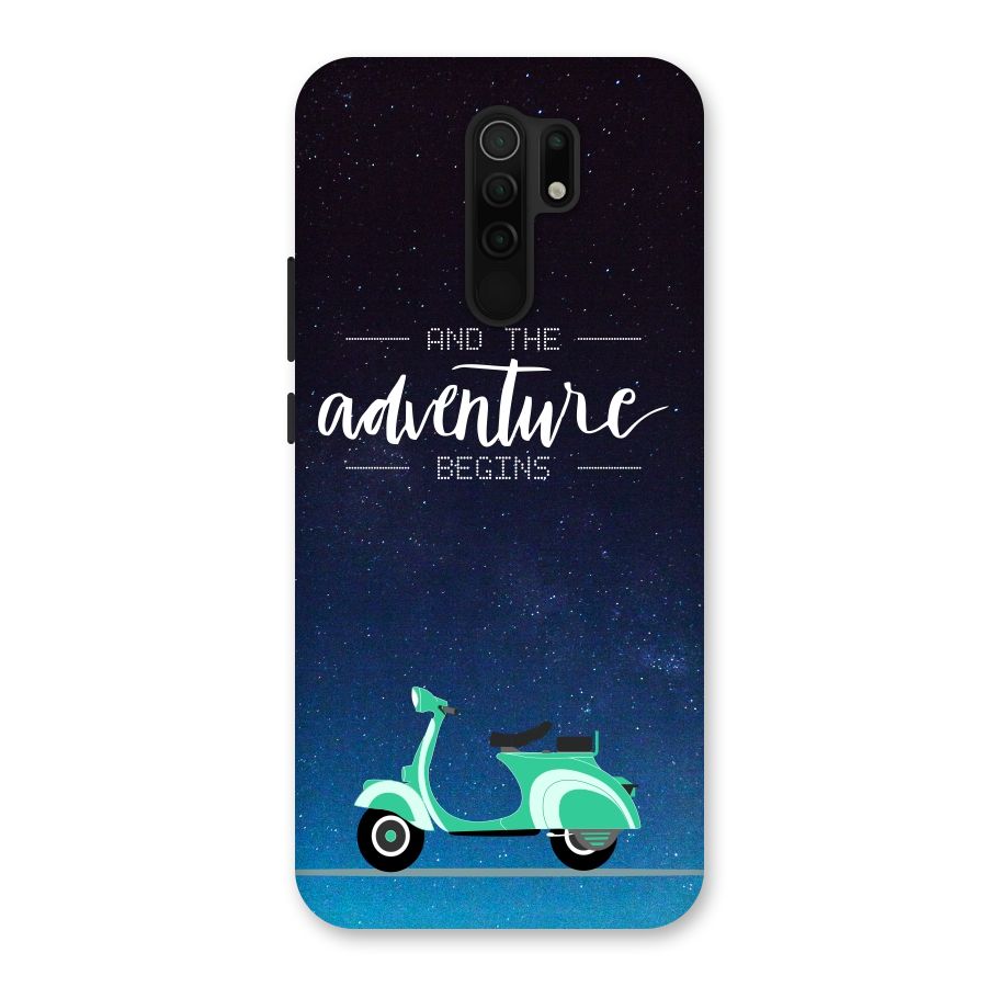 Adventure Scooter Back Case for Poco M2