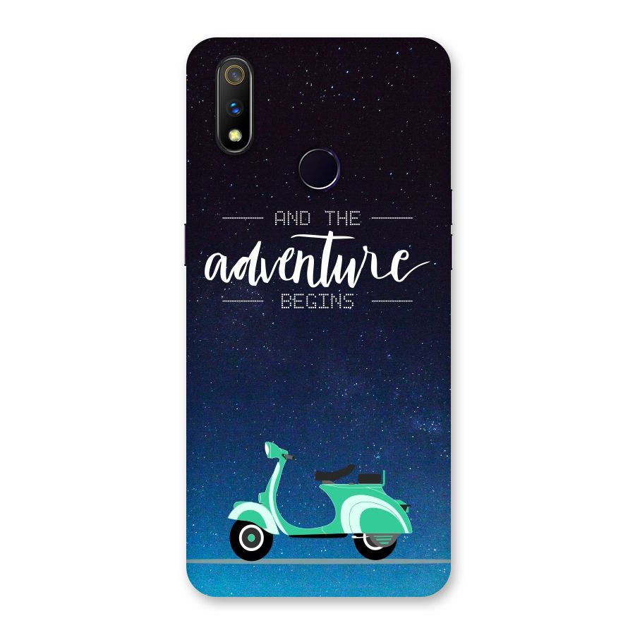 Adventure Scooter Back Case for Realme 3 Pro