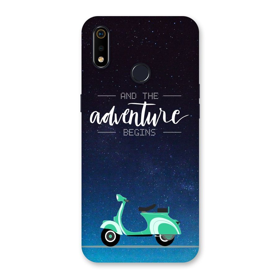 Adventure Scooter Back Case for Realme 3i