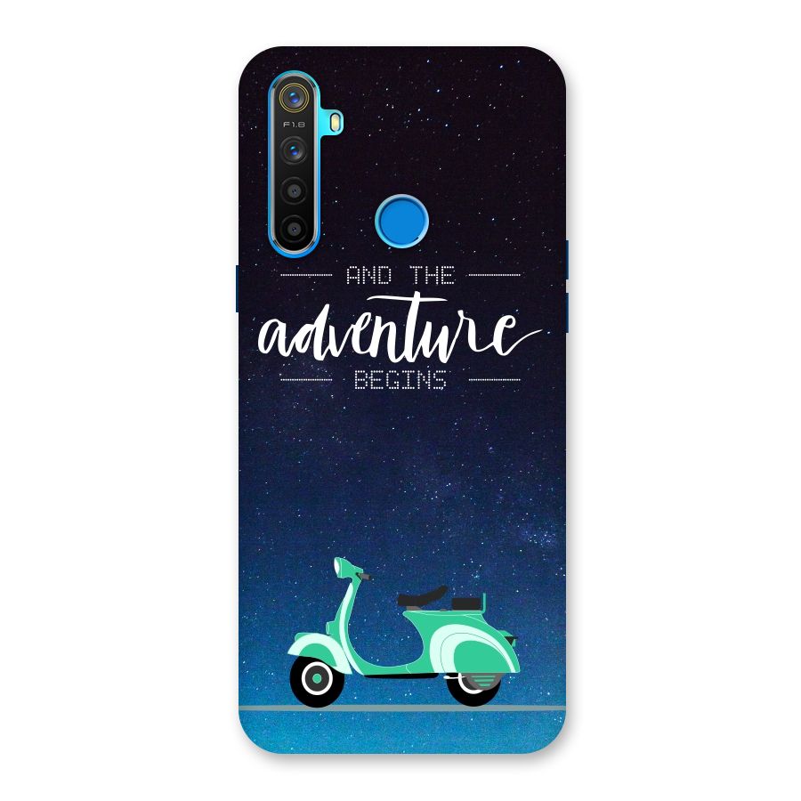 Adventure Scooter Back Case for Realme 5