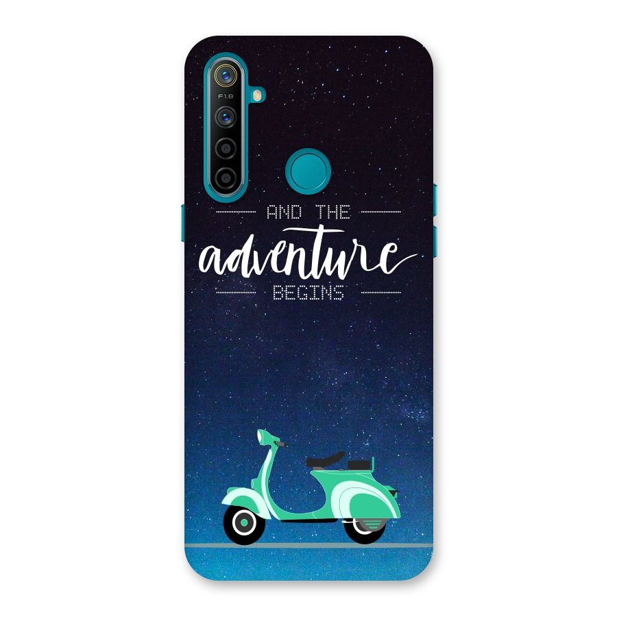 Adventure Scooter Back Case for Realme 5i