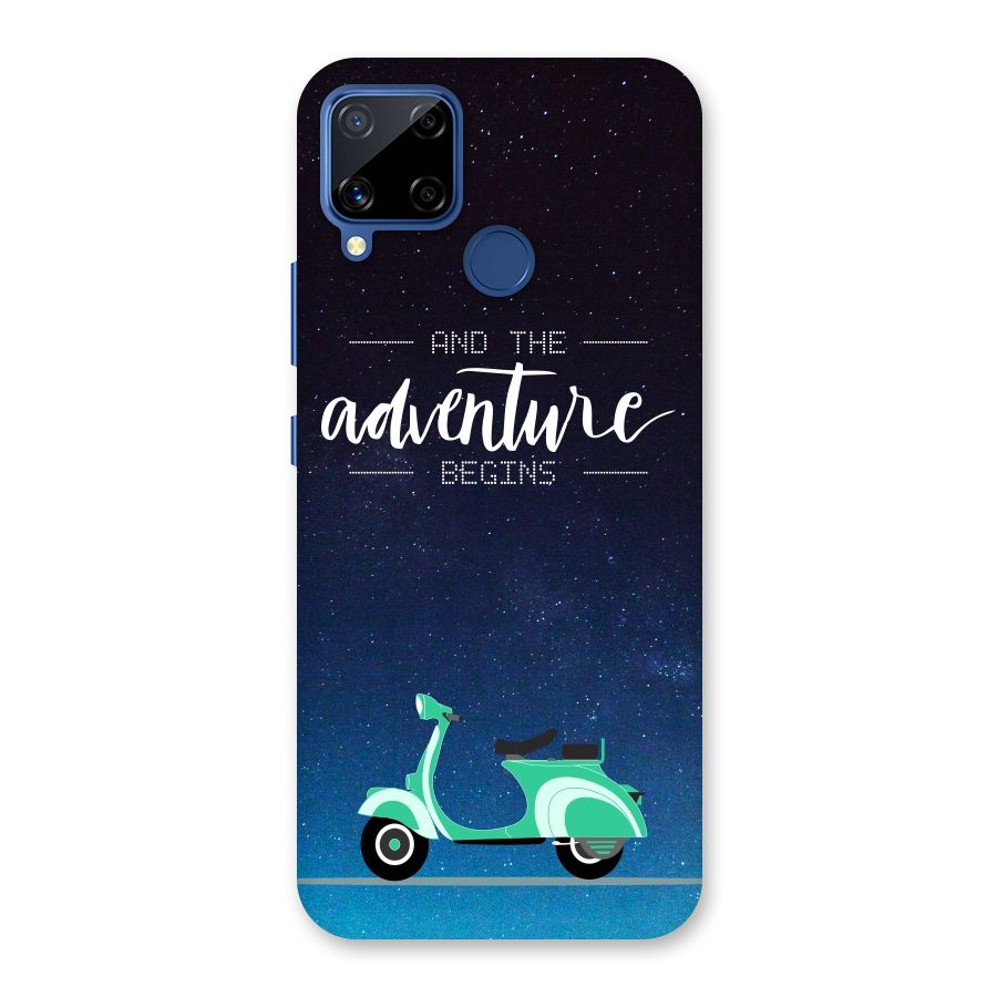 Adventure Scooter Back Case for Realme C15