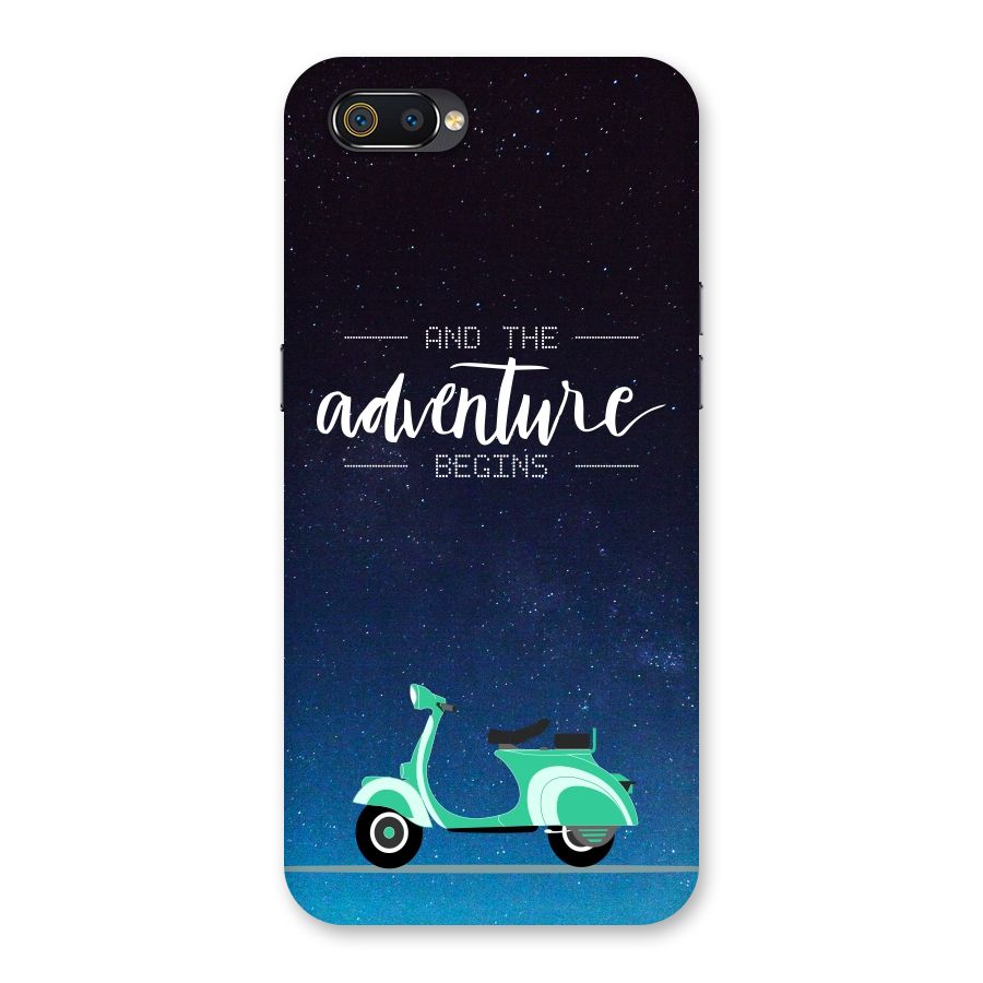 Adventure Scooter Back Case for Realme C2