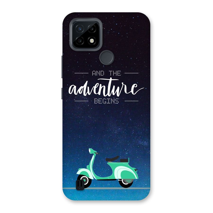 Adventure Scooter Back Case for Realme C21