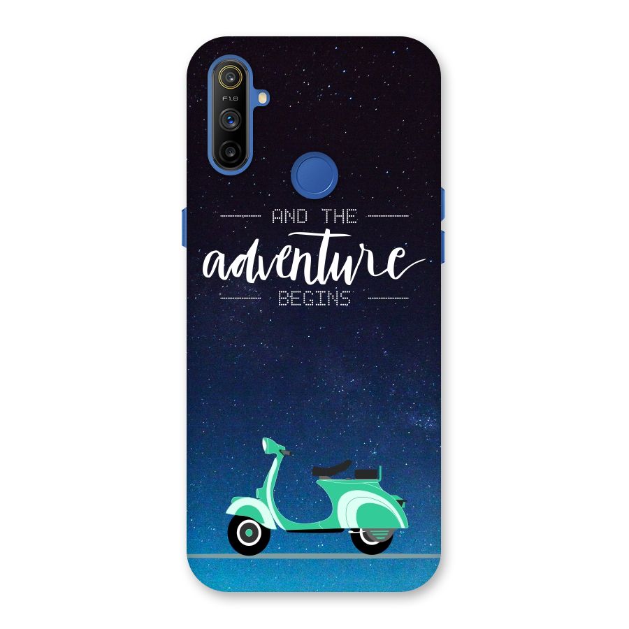 Adventure Scooter Back Case for Realme Narzo 10A