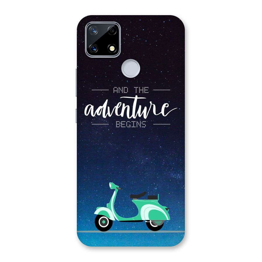 Adventure Scooter Back Case for Realme Narzo 20
