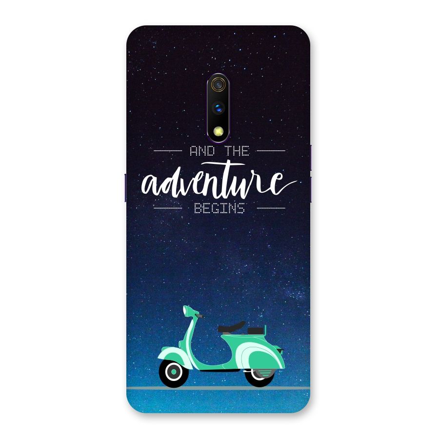 Adventure Scooter Back Case for Realme X