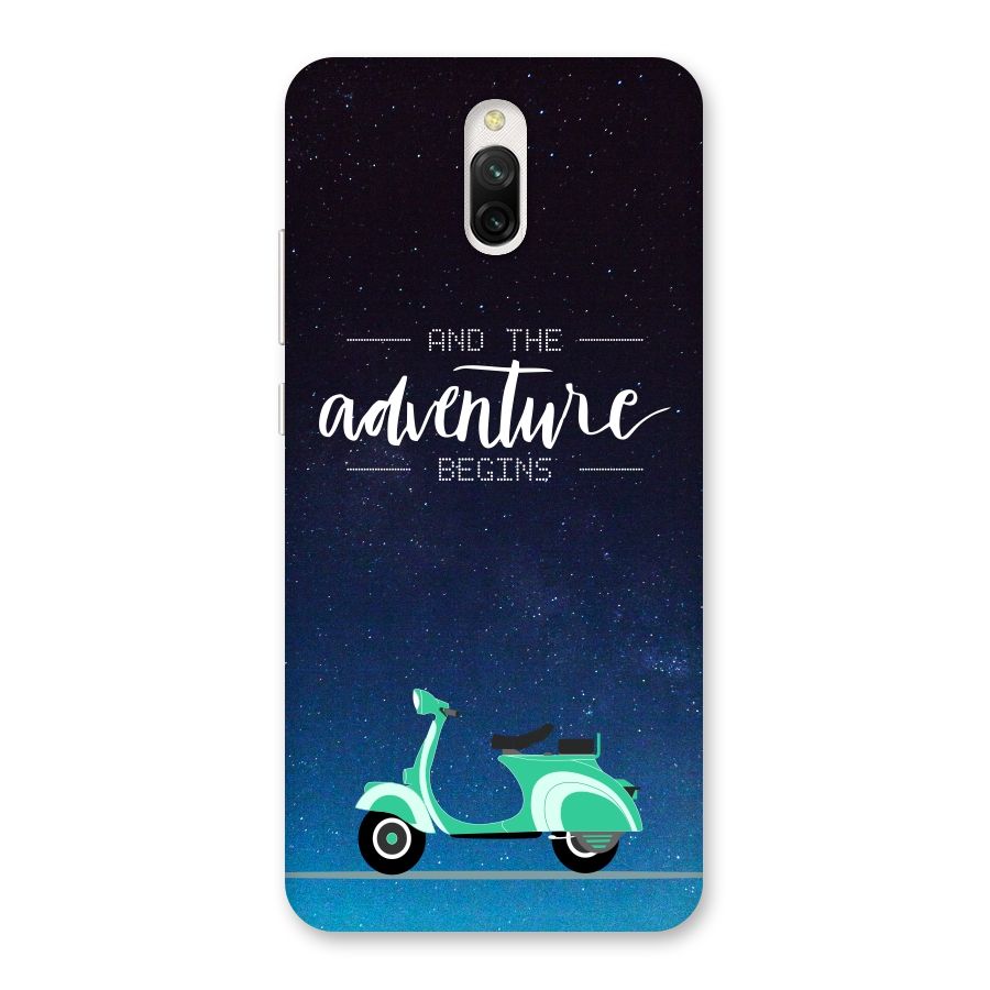 Adventure Scooter Back Case for Redmi 8A Dual