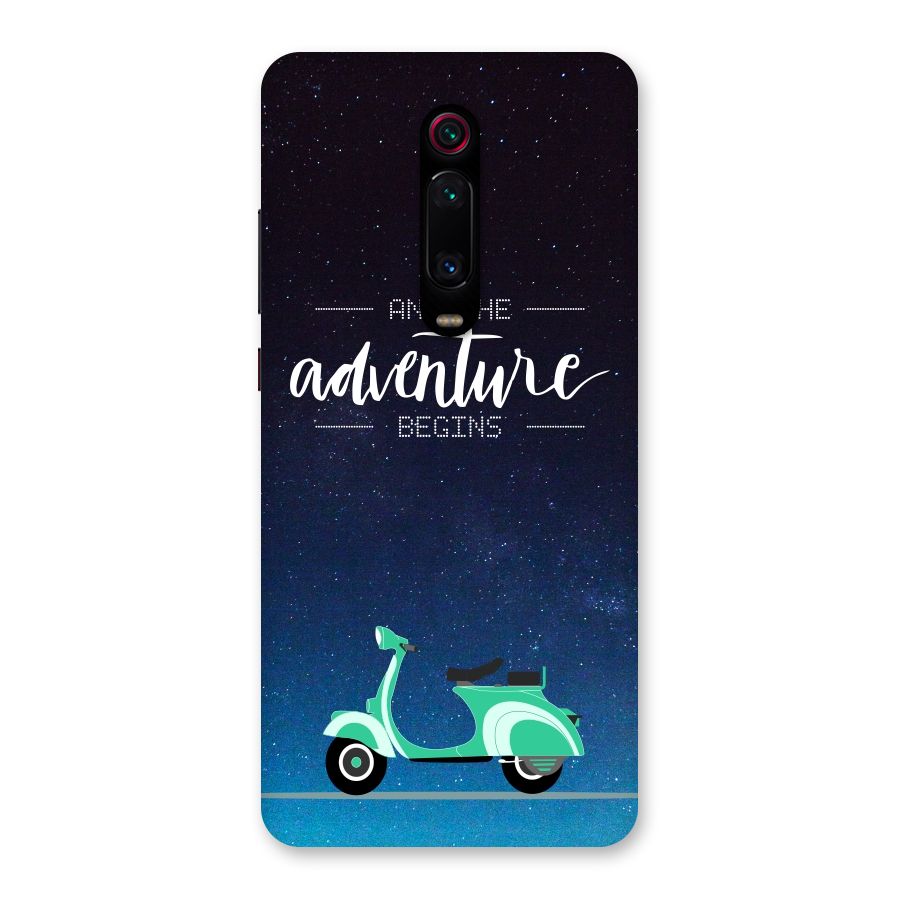 Adventure Scooter Back Case for Redmi K20