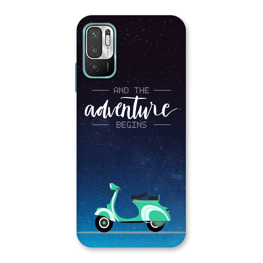 Adventure Scooter Back Case for Redmi Note 10T 5G