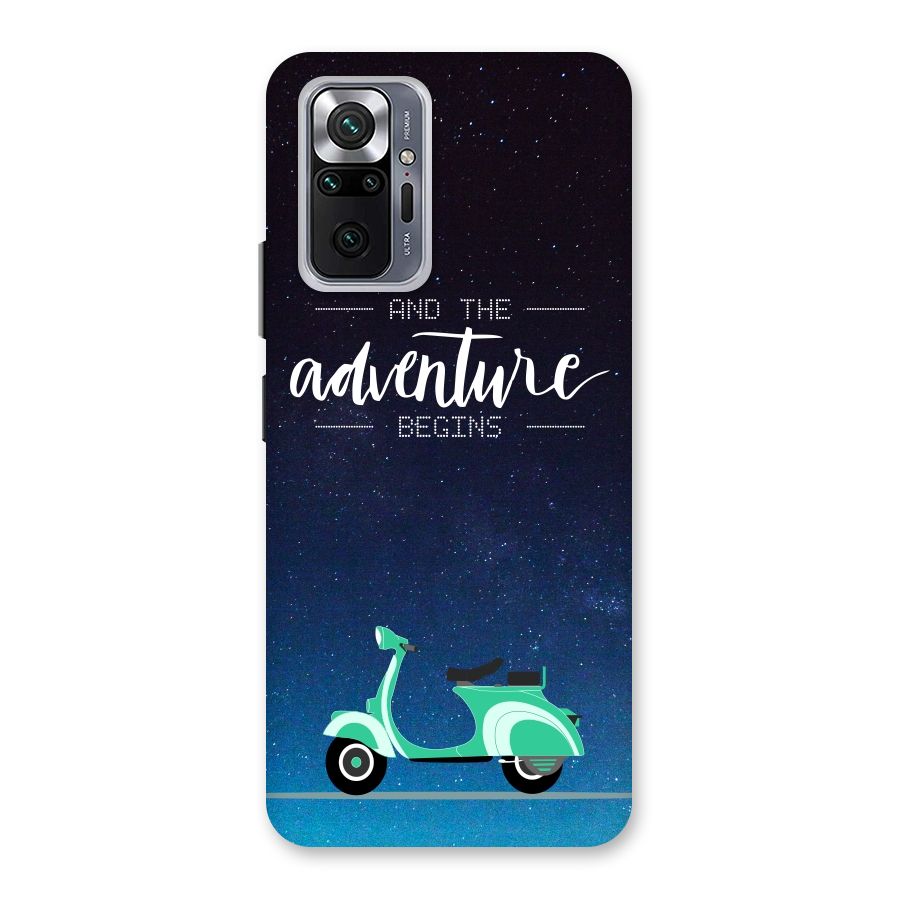 Adventure Scooter Back Case for Redmi Note 10 Pro Max