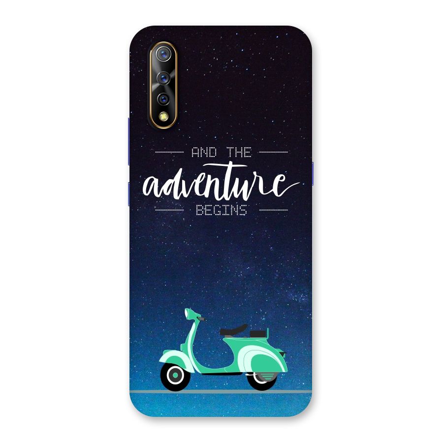 Adventure Scooter Back Case for Vivo S1