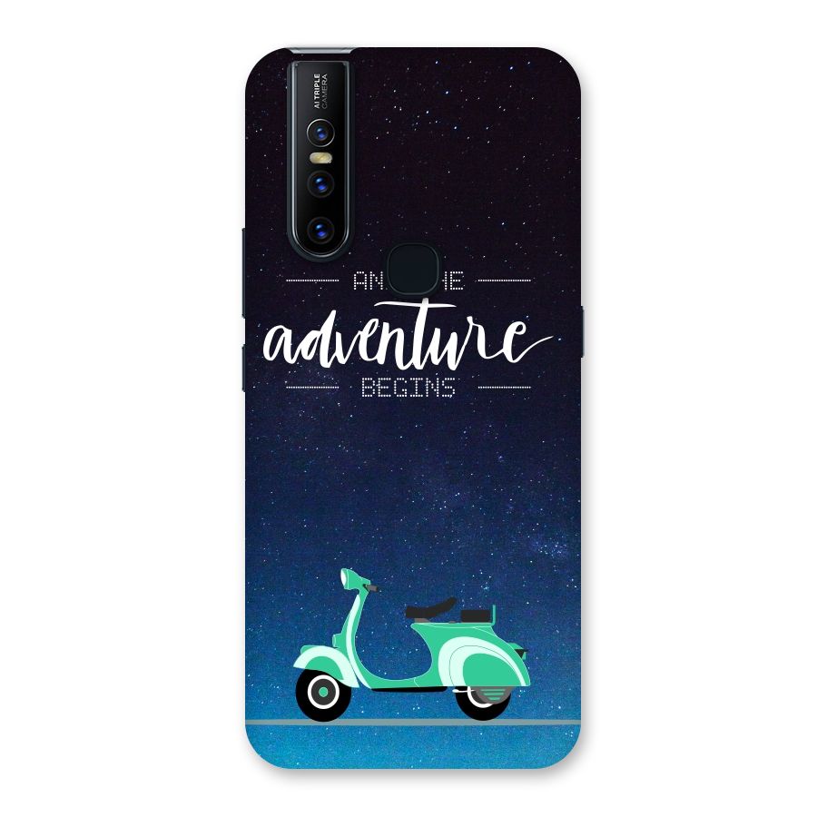 Adventure Scooter Back Case for Vivo V15