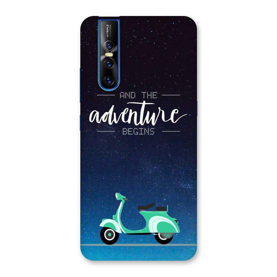 Adventure Scooter Back Case for Vivo V15 Pro