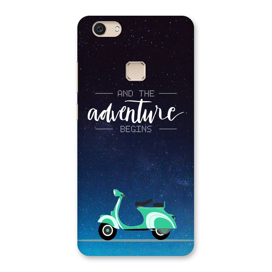 Adventure Scooter Back Case for Vivo V7