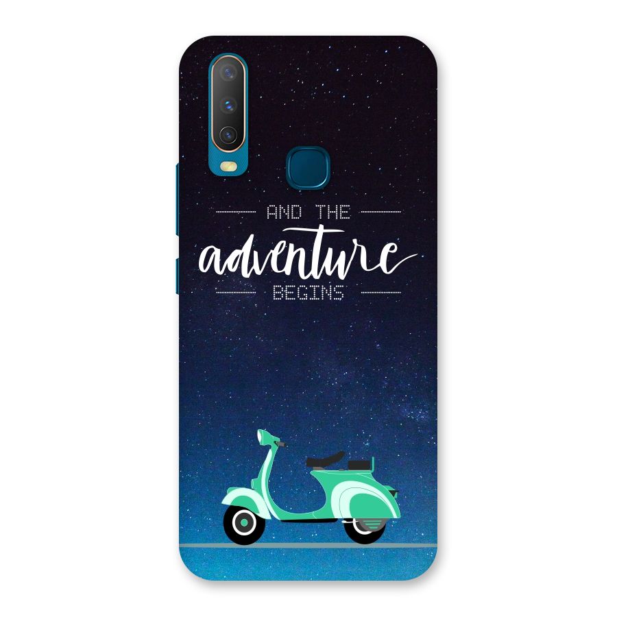 Adventure Scooter Back Case for Vivo Y11