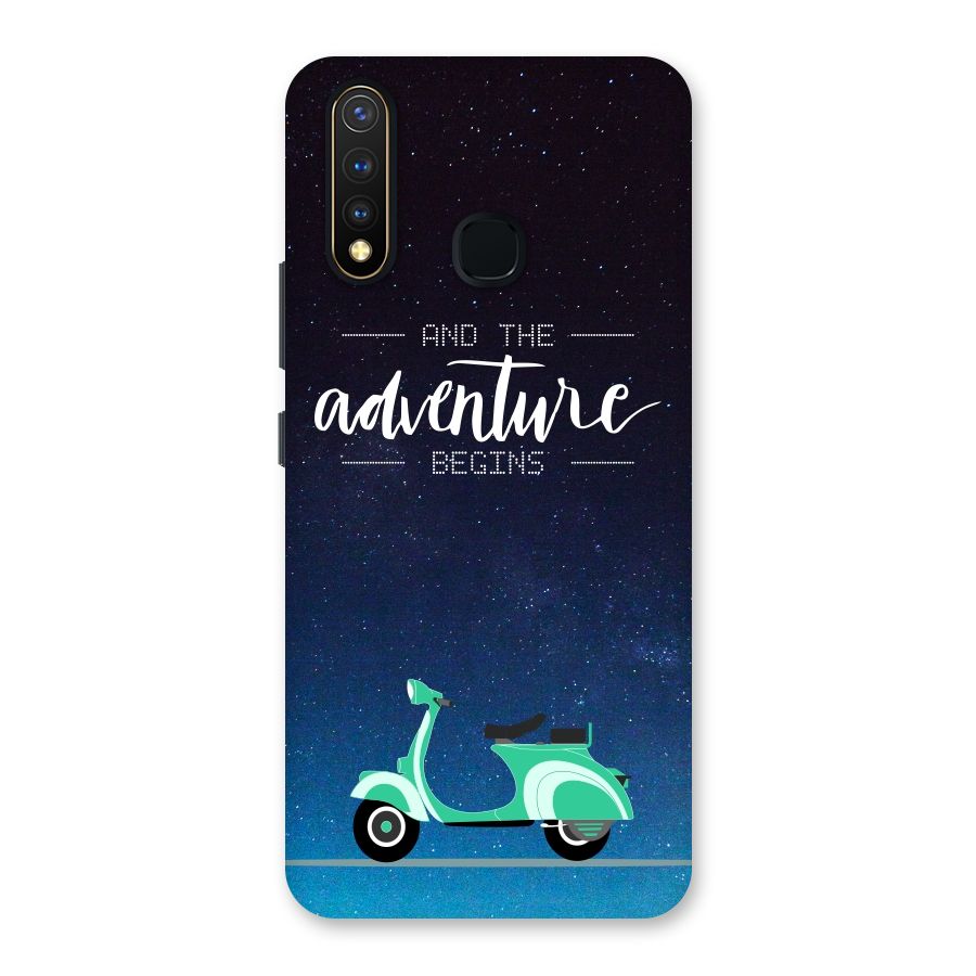 Adventure Scooter Back Case for Vivo Y19
