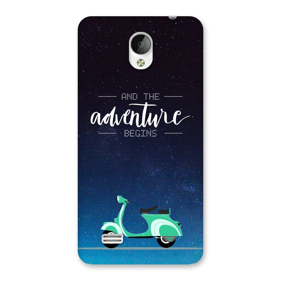 Adventure Scooter Back Case for Vivo Y21