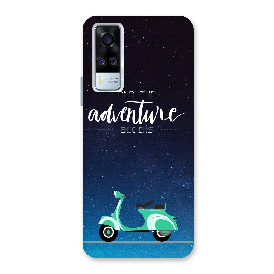 Adventure Scooter Back Case for Vivo Y31