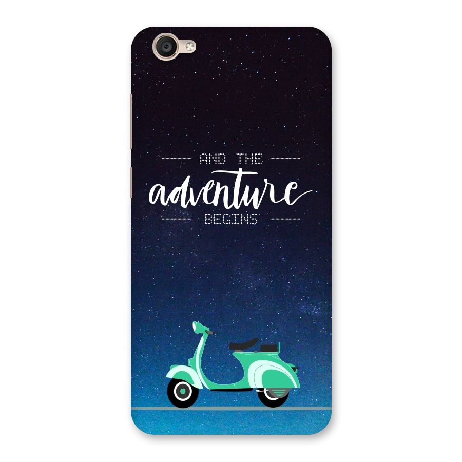 Adventure Scooter Back Case for Vivo Y55