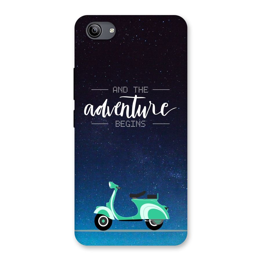 Adventure Scooter Back Case for Vivo Y81i