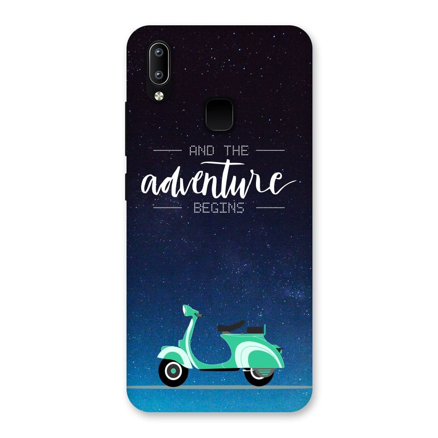 Adventure Scooter Back Case for Vivo Y93