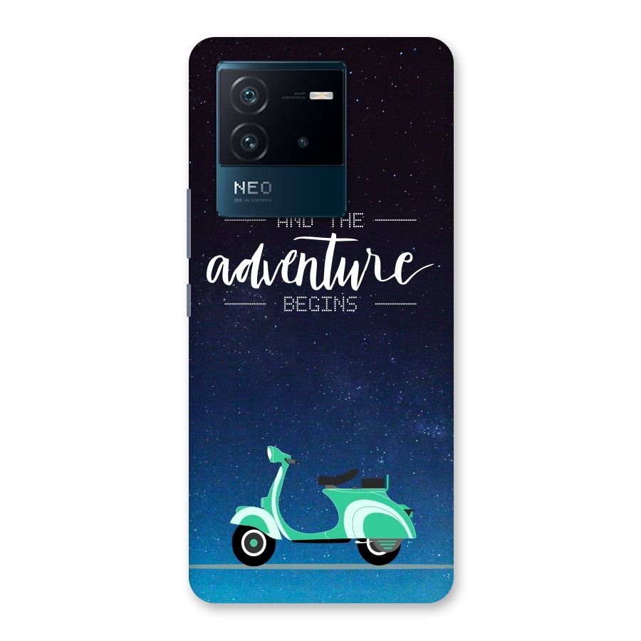 Adventure Scooter Back Case for Vivo iQOO Neo 6 5G