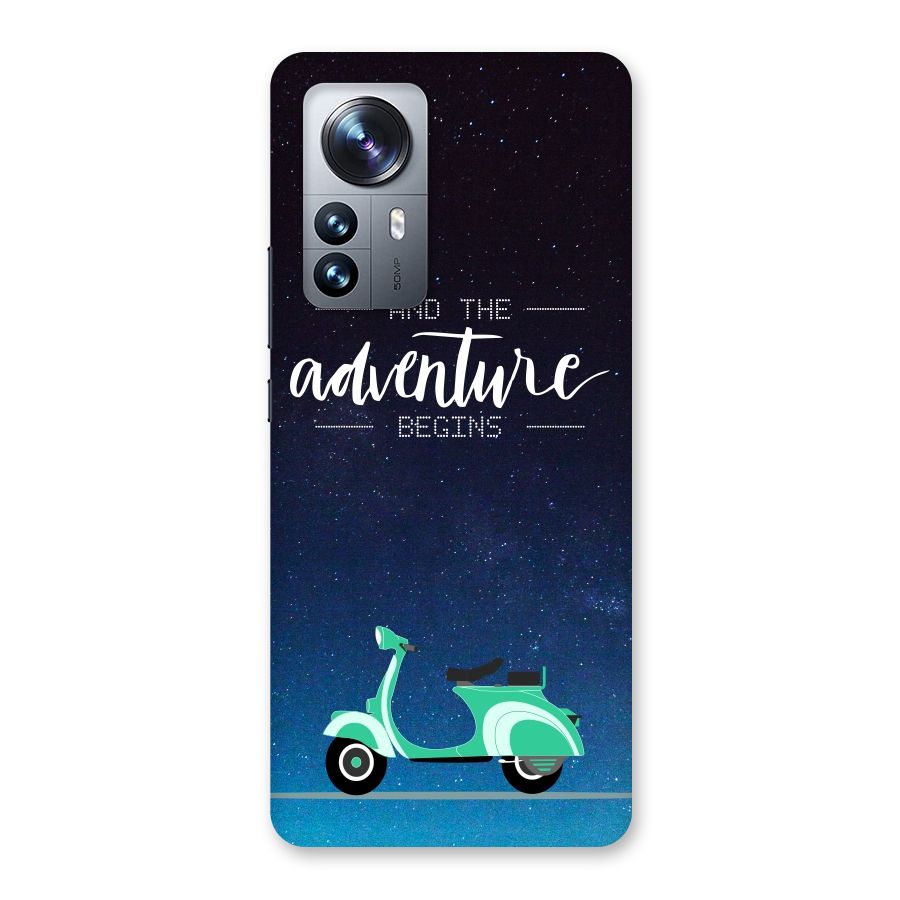 Adventure Scooter Back Case for Xiaomi 12 Pro