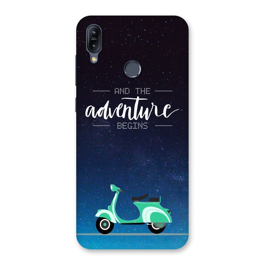 Adventure Scooter Back Case for Zenfone Max M2