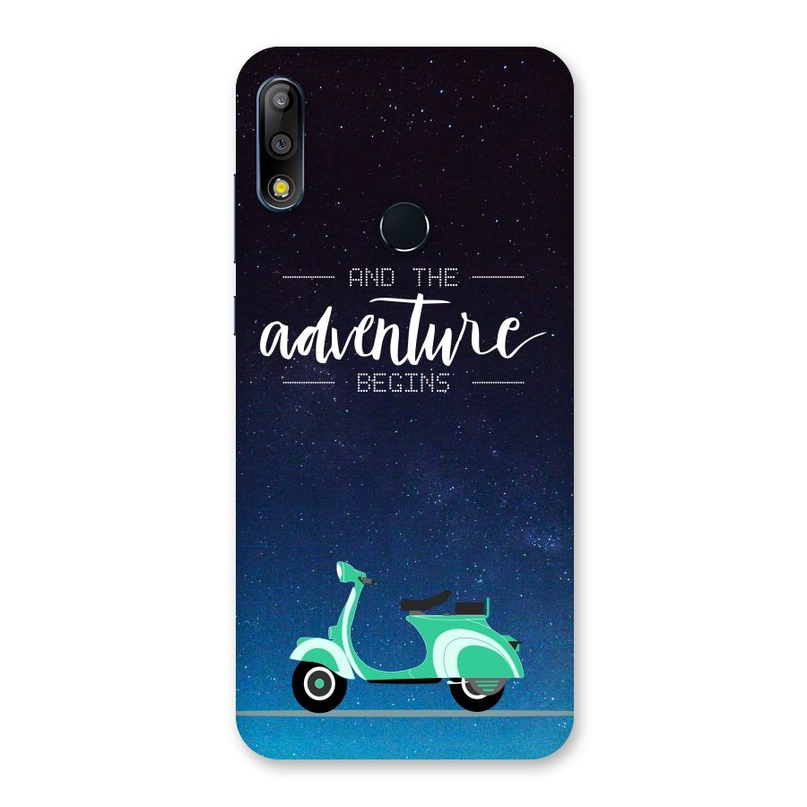 Adventure Scooter Back Case for Zenfone Max Pro M2