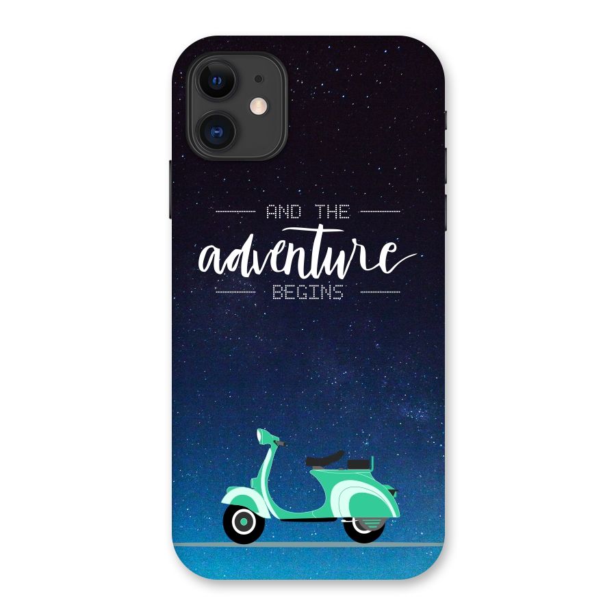 Adventure Scooter Back Case for iPhone 11
