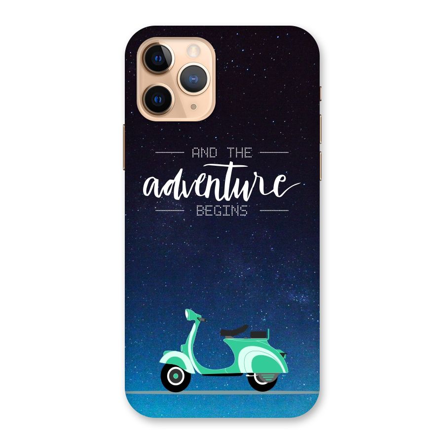 Adventure Scooter Back Case for iPhone 11 Pro