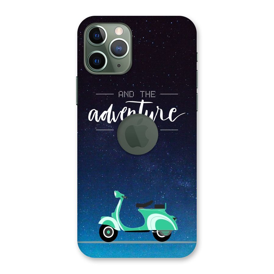 Adventure Scooter Back Case for iPhone 11 Pro Logo  Cut