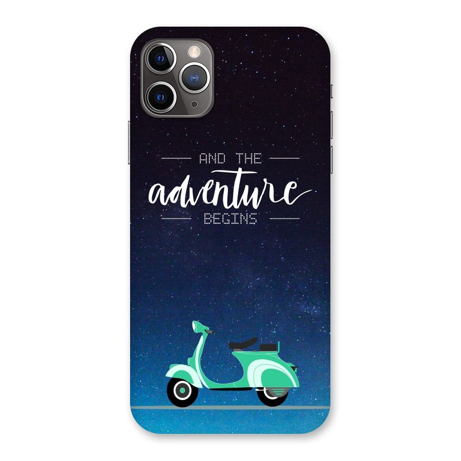 Adventure Scooter Back Case for iPhone 11 Pro Max