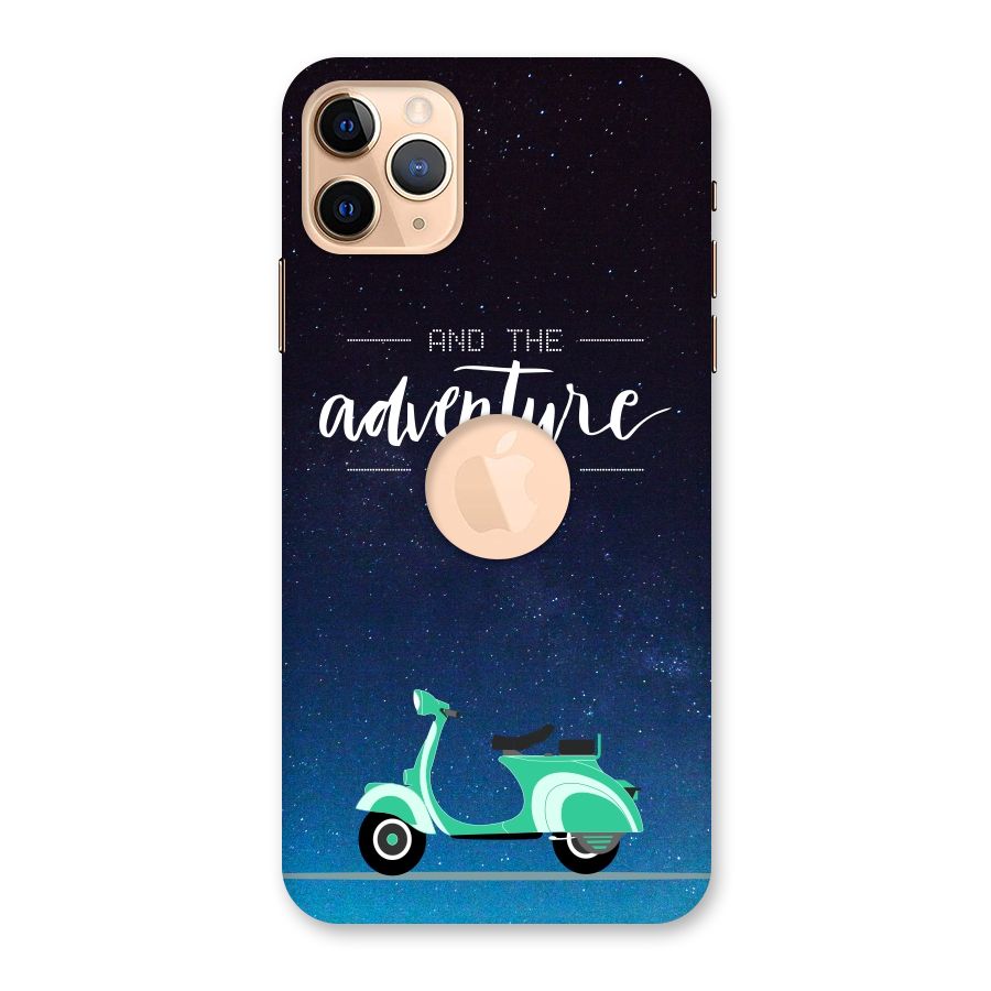 Adventure Scooter Back Case for iPhone 11 Pro Max Logo Cut