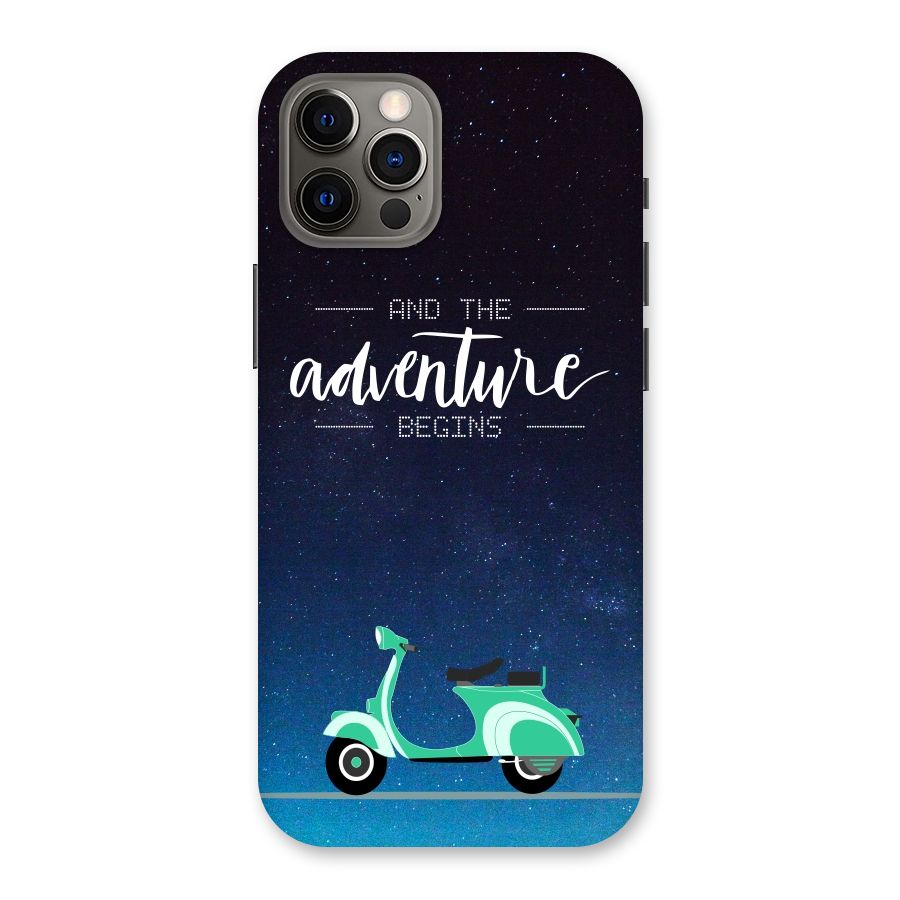 Adventure Scooter Back Case for iPhone 12 Pro