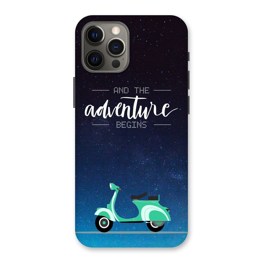 Adventure Scooter Back Case for iPhone 12 Pro Max
