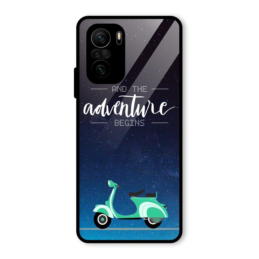 Adventure Scooter Glass Back Case for Mi 11x
