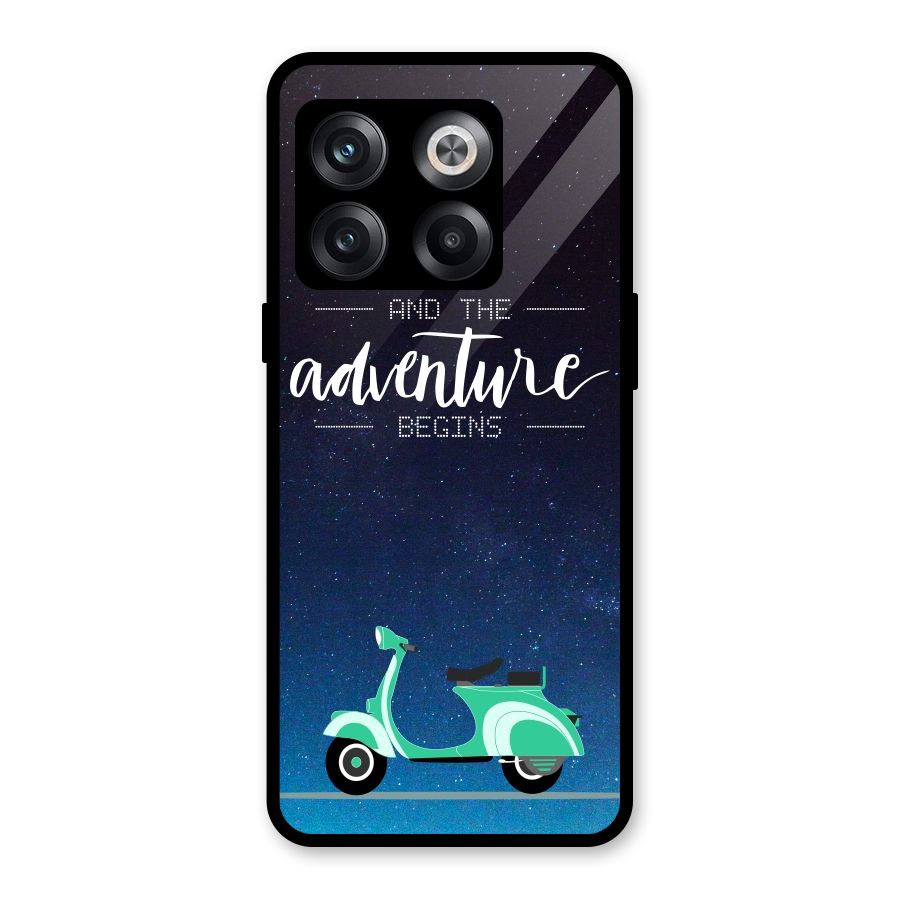 Adventure Scooter Glass Back Case for OnePlus 10T