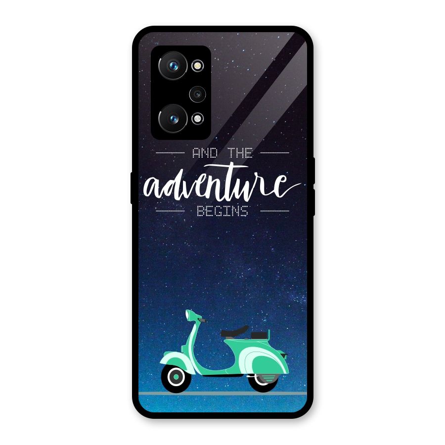 Adventure Scooter Glass Back Case for Realme GT Neo 3T
