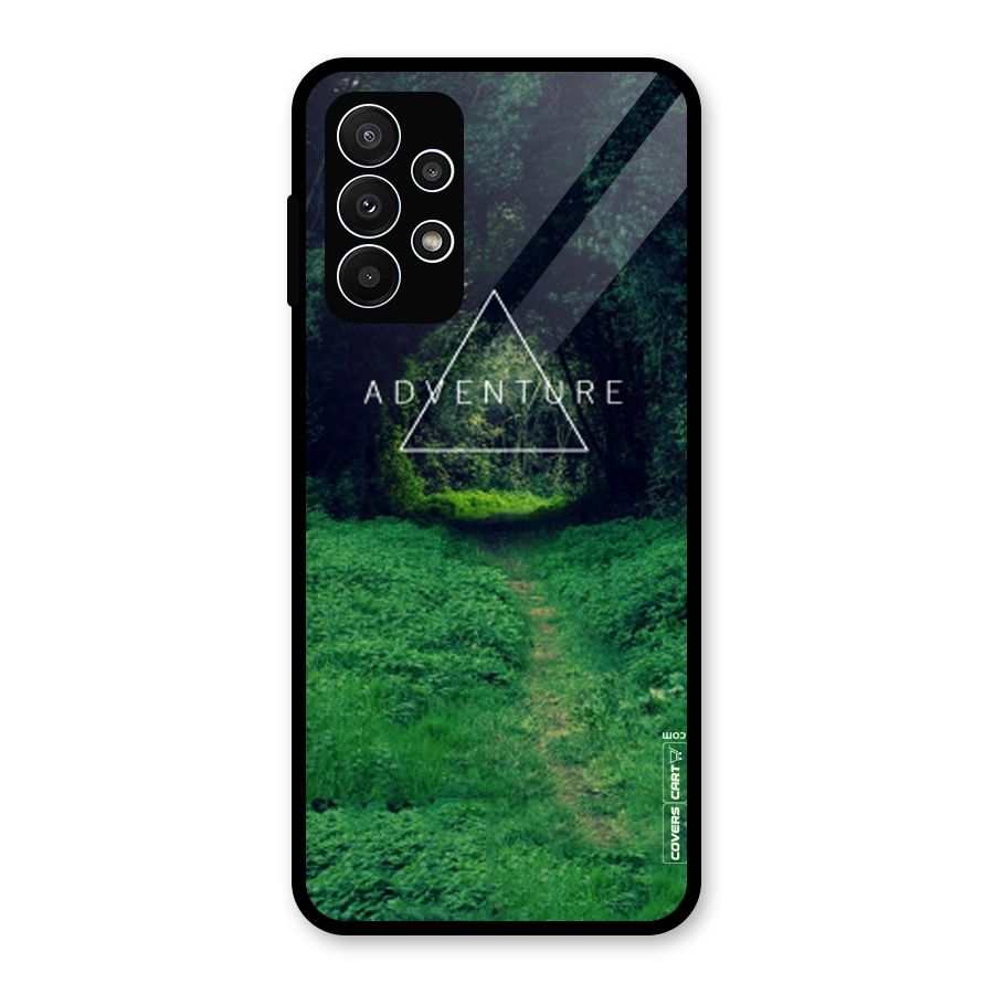 Adventure Take Glass Back Case for Galaxy A23