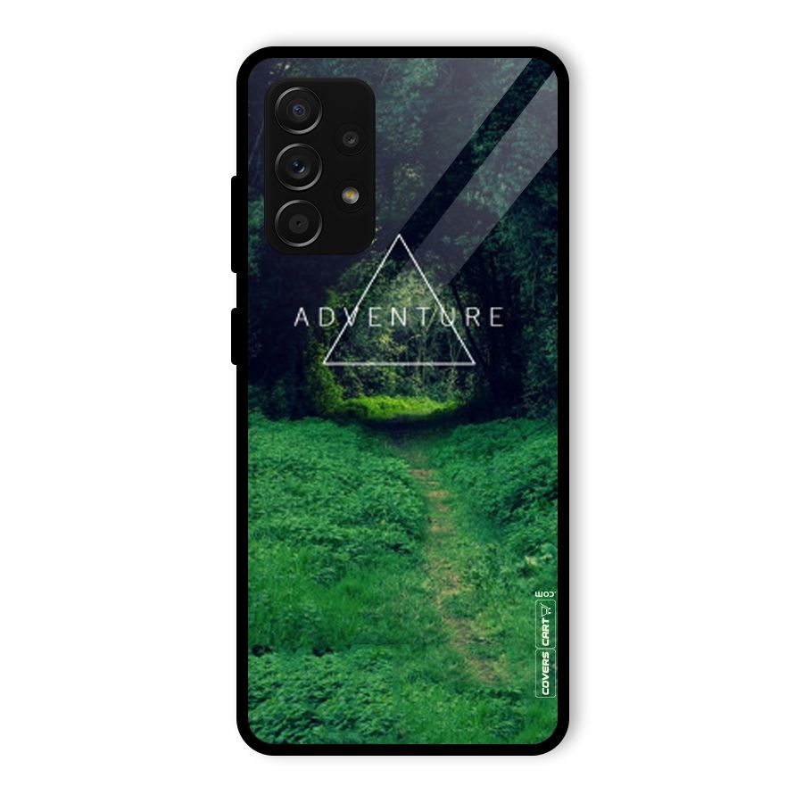 Adventure Take Glass Back Case for Galaxy A53 5G