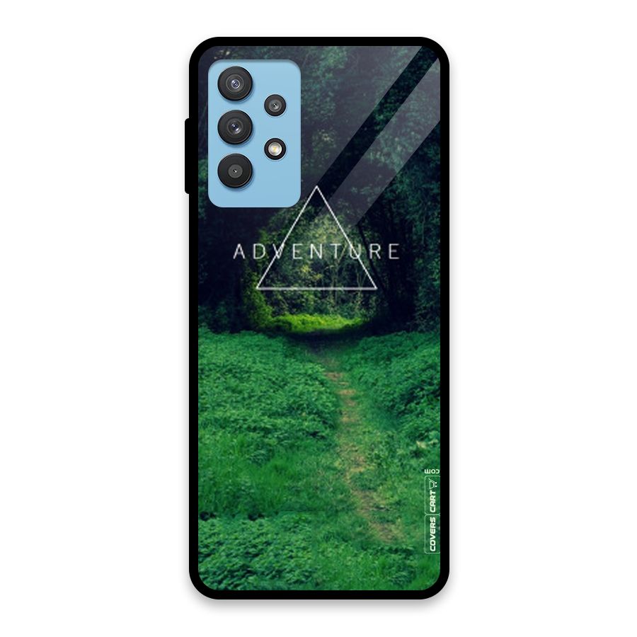 Adventure Take Glass Back Case for Galaxy M32 5G