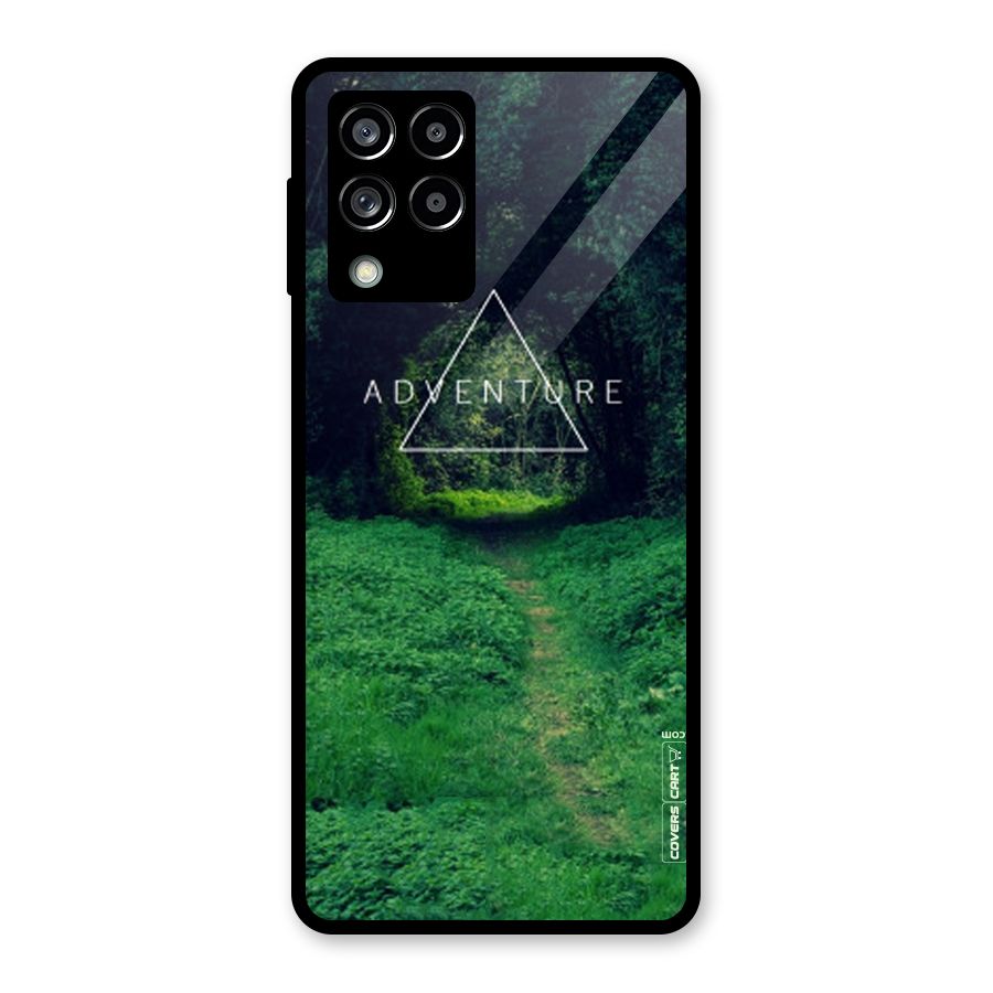 Adventure Take Glass Back Case for Galaxy M53 5G