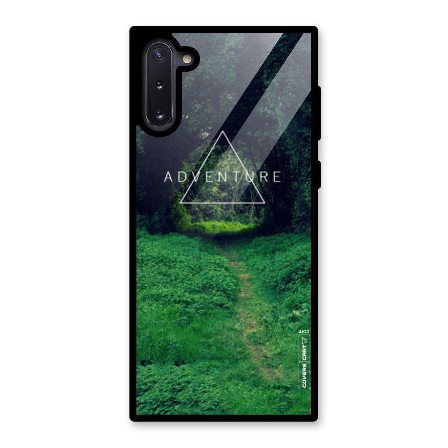 Adventure Take Glass Back Case for Galaxy Note 10