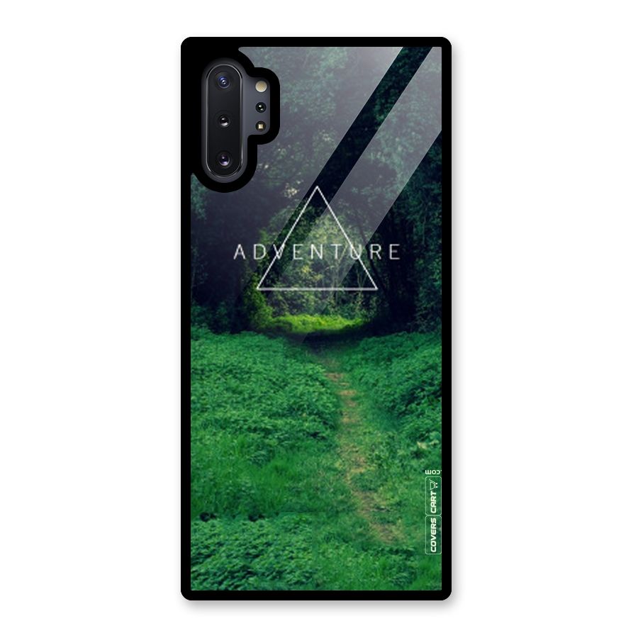 Adventure Take Glass Back Case for Galaxy Note 10 Plus