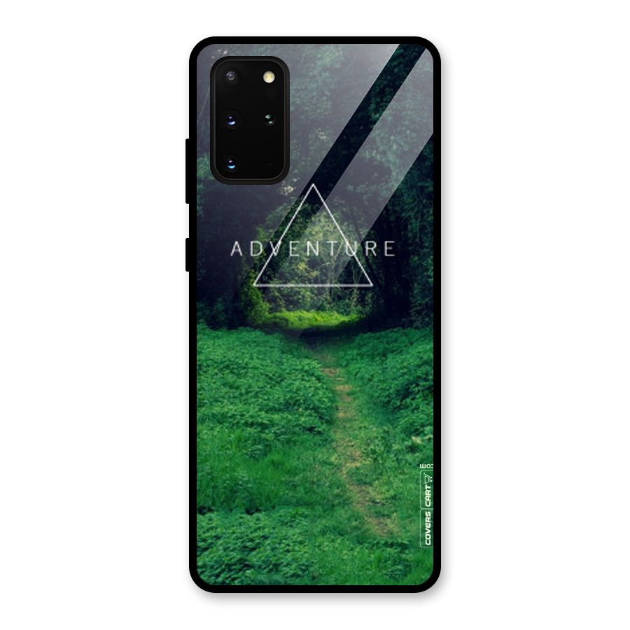 Adventure Take Glass Back Case for Galaxy S20 Plus